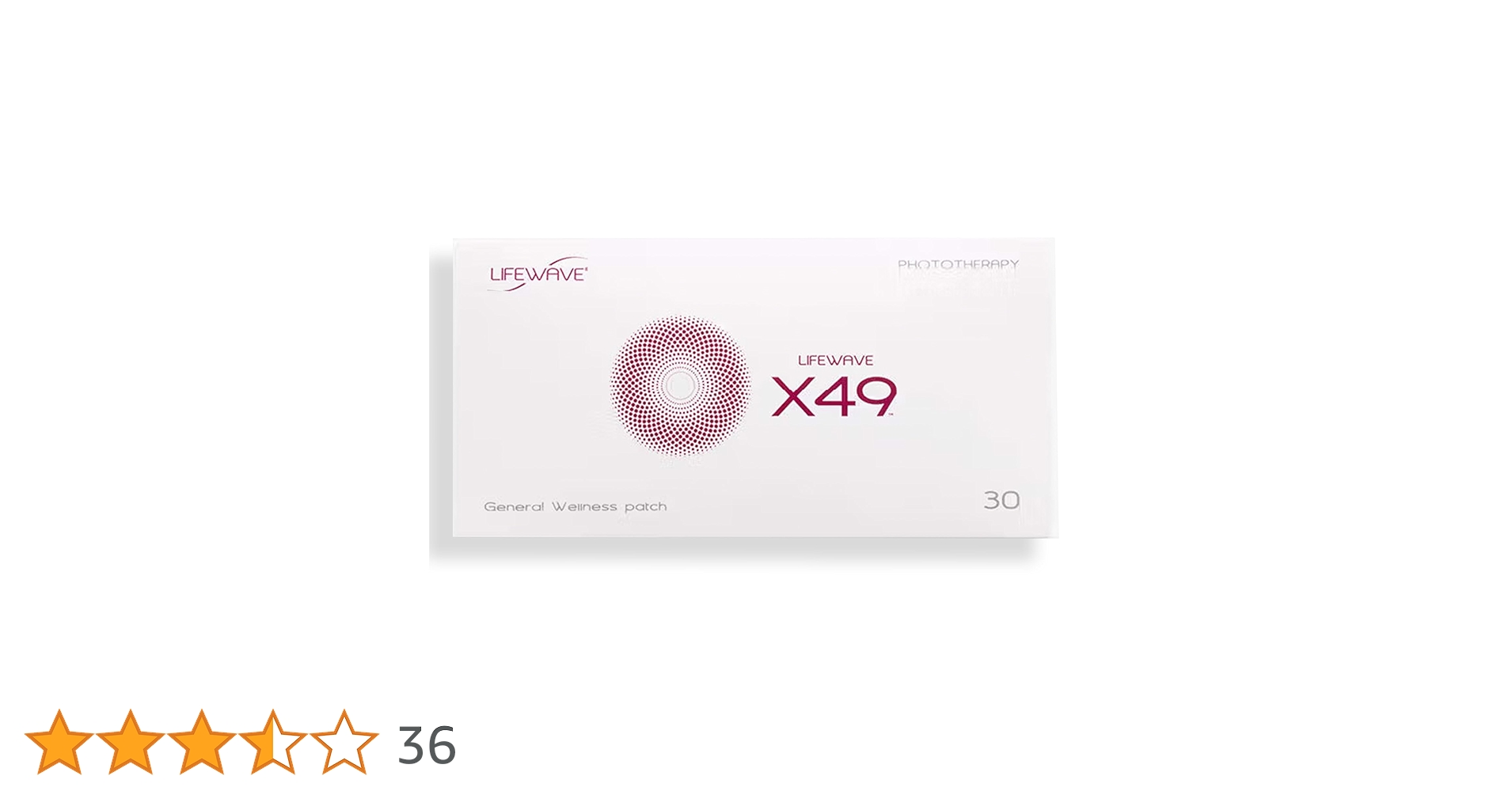 健康管理・計測計 LIFEWAVE X49 30 patches ライフウェーブ X49 パッチシール 30枚 : セラフィーネット